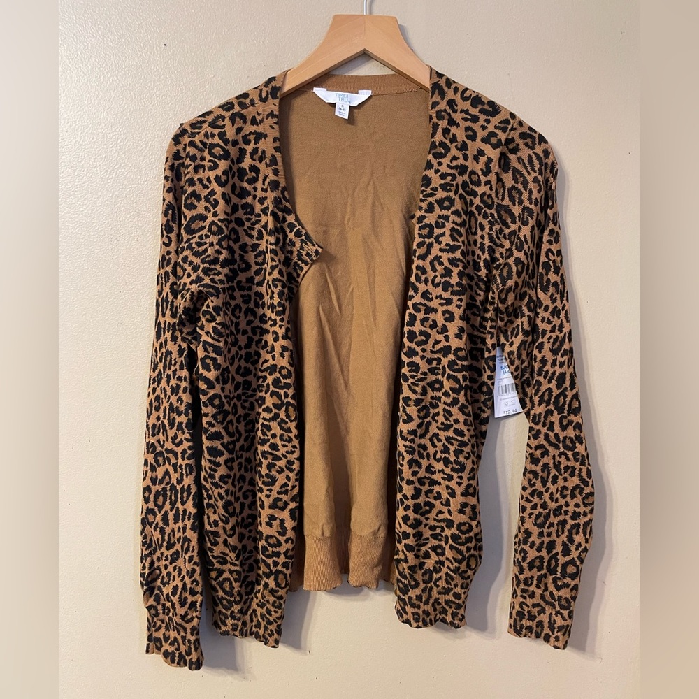 Button front cardigan, LEOPARD PRINT 🖤